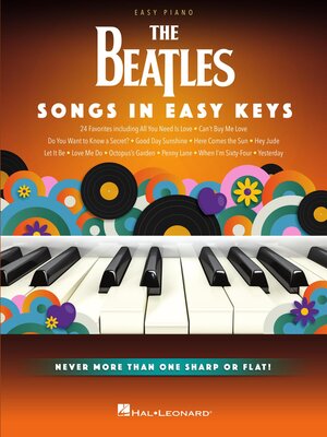 cover image of The Beatles--Songs in Easy Keys